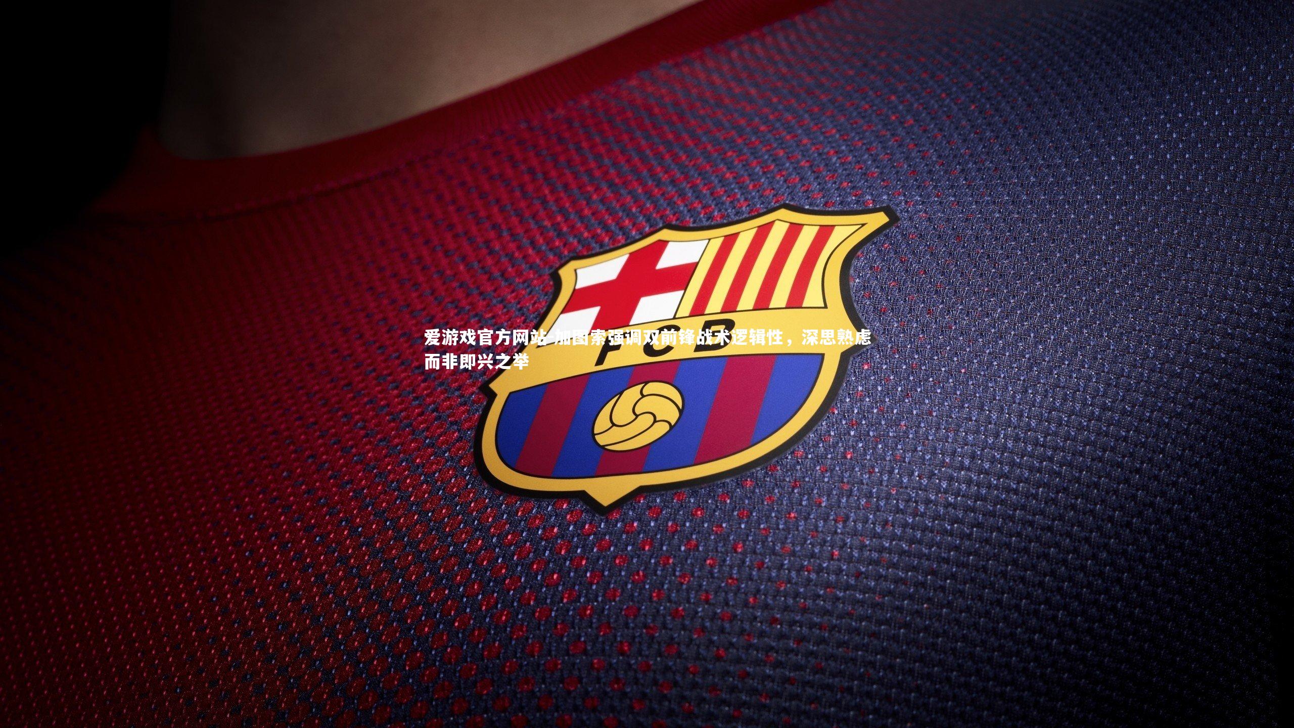 加图索强调双前锋战术逻辑性，深思熟虑而非即兴之举